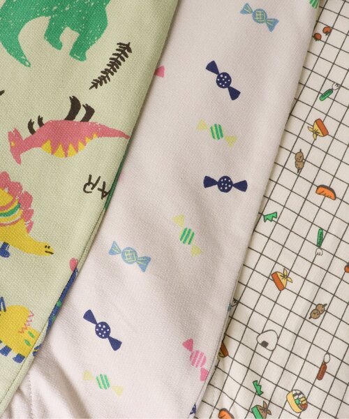 BREEZE（ブリーズ）の「総柄カバーオール マイファーストブリーズ（ロンパース・キッズ・オレンジ/ラベンダー/ミント/マスタード/ブラック/アイボリー/ブラウン/グリーン/グレー/ベージュ/チェック・80/60/70）」の15枚目の写真