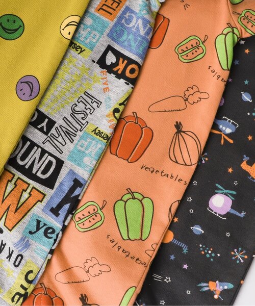 BREEZE（ブリーズ）の「総柄カバーオール マイファーストブリーズ（ロンパース・キッズ・オレンジ/ラベンダー/ミント/マスタード/ブラック/アイボリー/ブラウン/グリーン/グレー/ベージュ/チェック・80/60/70）」の14枚目の写真