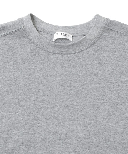 GLAZOS(グラソス)の「バックワイドロゴプリント長袖Tシャツ(Tシャツ/カットソー・キッズ・ベージュ/ネイビー/グレー/ホワイト/ブルー/ブラック・170cm/140cm/150cm/160cm)」の13枚目の写真