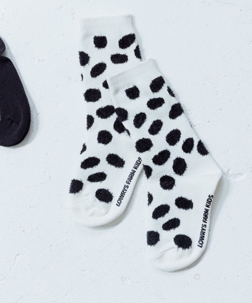 LOWRYS FARM(ローリーズファーム)の「アソートガラソックス 964337(ソックス/靴下・キッズ・ブラック/アイボリー/ホワイト/チャコールグレー・MEDIUM/LARGE)」の3枚目の写真