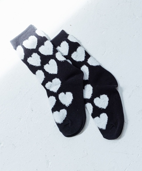 LOWRYS FARM(ローリーズファーム)の「アソートガラソックス 964337(ソックス/靴下・キッズ・ブラック/アイボリー/ホワイト/チャコールグレー・MEDIUM/LARGE)」の4枚目の写真