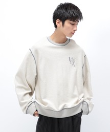 Anui | 【UNISEX】ステッチロゴスウェット(スウェット)