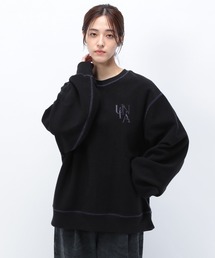 【UNISEX】ステッチロゴスウェット