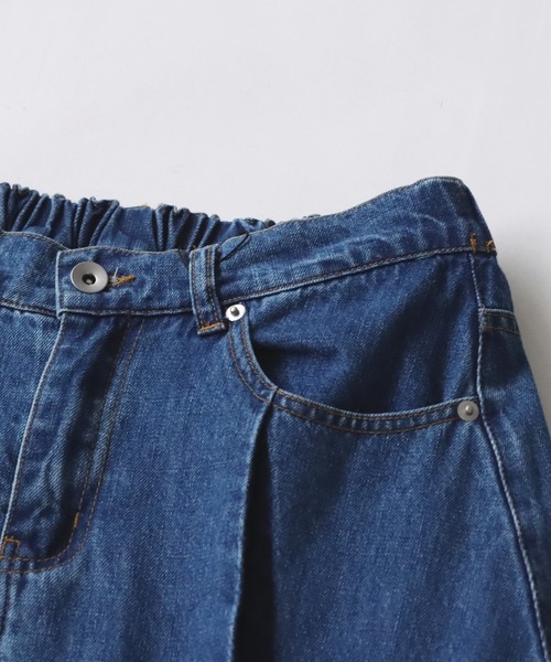 antiqua（アンティカ）の「綿100％デニムスカート（デニムスカート・レディース・ブルー系その他・FREE）」の15枚目の写真