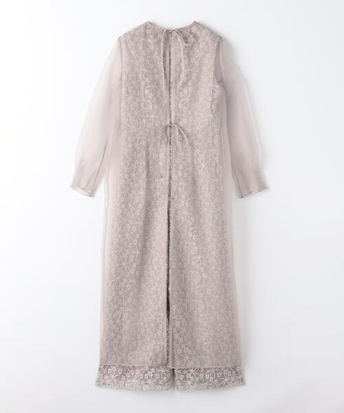 ＜kaene＞シアー レイヤード オールインワン＜Select by EMMEL REFINES＞