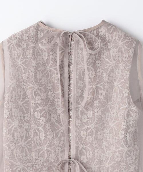 ＜kaene＞シアー レイヤード オールインワン＜Select by EMMEL REFINES＞