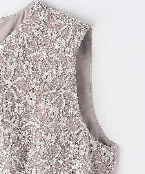 ＜kaene＞シアー レイヤード オールインワン＜Select by EMMEL REFINES＞