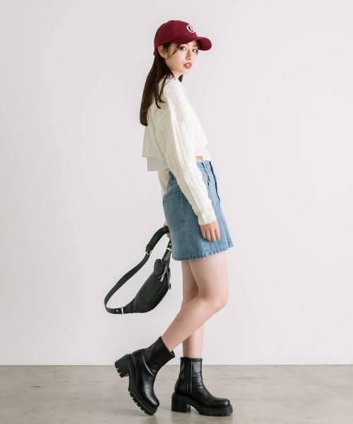 OLIVE des OLIVE（オリーブデオリーブ）の「ケーブルニット