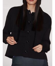 【VEQUM】SWITCHING KNIT CARDIGAN