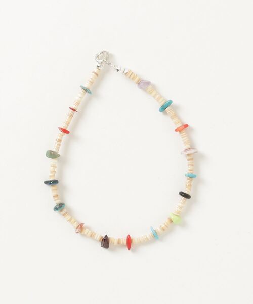 Indian Jewelry（インディアンジュエリー）の「Multi Color Ankle Bracelet - Naomi Garcia - ANKLET 2（アンクレット・レディース・マルチ/その他2/その他1・ONE SIZE）」の3枚目の写真