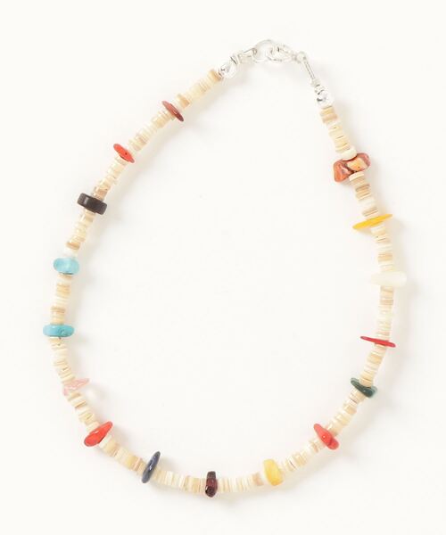 Indian Jewelry（インディアンジュエリー）の「Multi Color Ankle Bracelet - Naomi Garcia - ANKLET 2（アンクレット・レディース・マルチ/その他2/その他1・ONE SIZE）」の2枚目の写真
