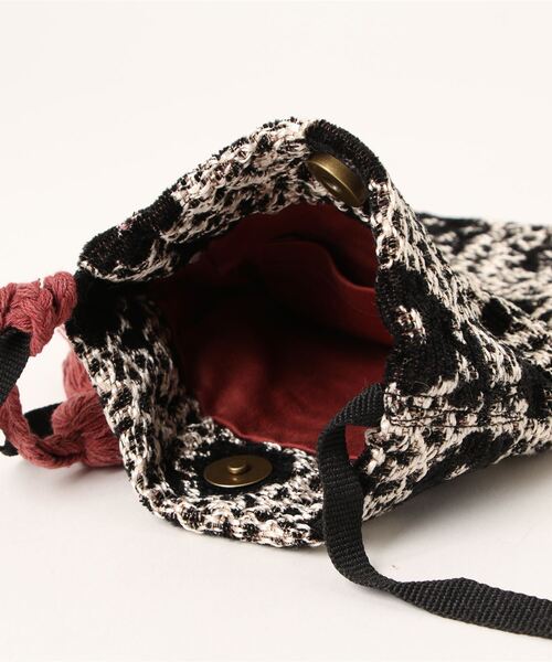 salle de bal（サルデバル）の「Craft India / クラフト インディア ポシェット ショルダーバッグ pochette FRH（ショルダーバッグ・レディース・ブラック/ブラック系その他/ネイビー/ベージュ/グレー/ブルー/ナチュラル・FREE）」の12枚目の写真