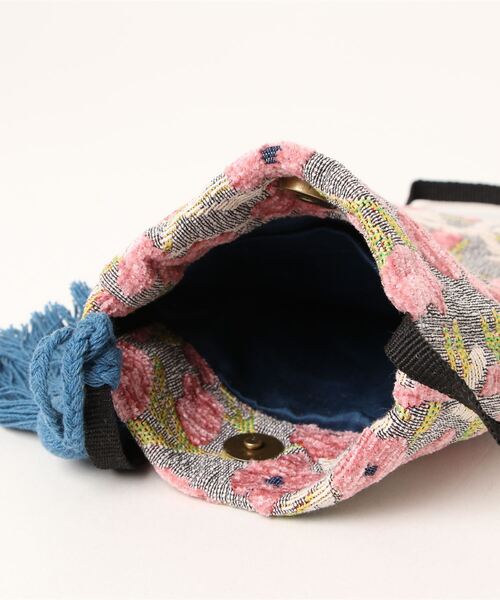 salle de bal（サルデバル）の「Craft India / クラフト インディア ポシェット ショルダーバッグ pochette FRH（ショルダーバッグ・レディース・ブラック/ブラック系その他/ネイビー/ベージュ/グレー/ブルー/ナチュラル・FREE）」の14枚目の写真