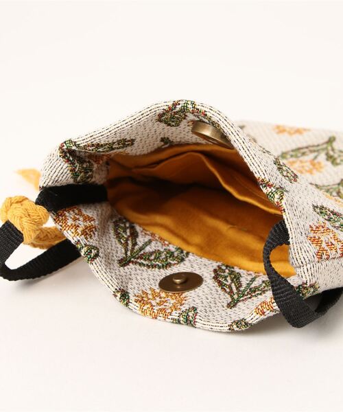 salle de bal（サルデバル）の「Craft India / クラフト インディア ポシェット ショルダーバッグ pochette FRH（ショルダーバッグ・レディース・ブラック/ブラック系その他/ネイビー/ベージュ/グレー/ブルー/ナチュラル・FREE）」の15枚目の写真