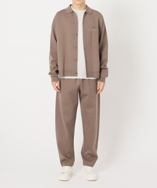 EDIFICE（エディフィス）の「E.ニットベイカーパンツ（その他パンツ・メンズ・ベージュ/ブラック・46/48）」の8枚目の写真