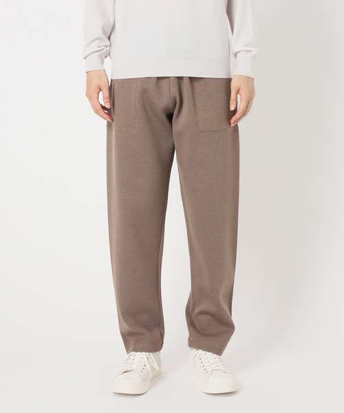 EDIFICE（エディフィス）の「E.ニットベイカーパンツ（その他パンツ・メンズ・ベージュ/ブラック・46/48）」の9枚目の写真