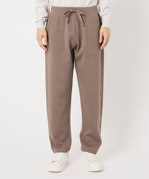 EDIFICE（エディフィス）の「E.ニットベイカーパンツ（その他パンツ・メンズ・ベージュ/ブラック・46/48）」の10枚目の写真