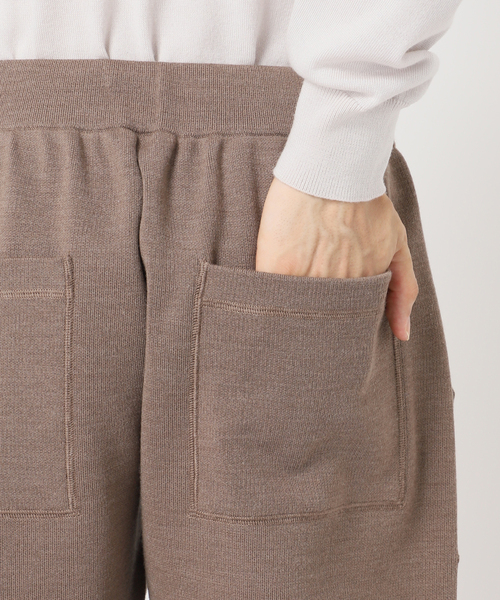 EDIFICE（エディフィス）の「E.ニットベイカーパンツ（その他パンツ・メンズ・ベージュ/ブラック・46/48）」の14枚目の写真
