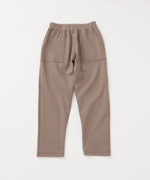 EDIFICE（エディフィス）の「E.ニットベイカーパンツ（その他パンツ・メンズ・ベージュ/ブラック・46/48）」の18枚目の写真