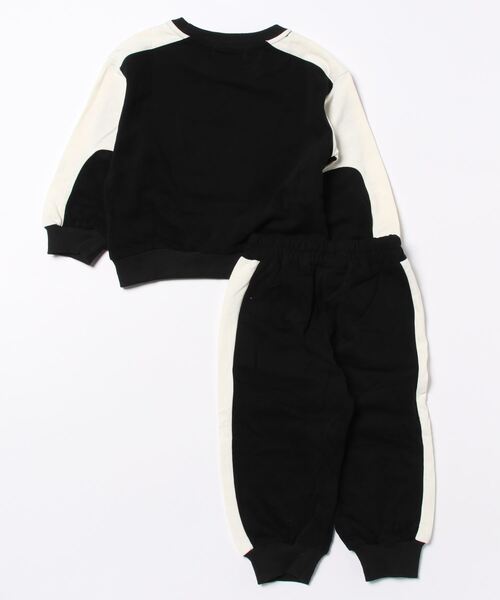 aimoha(アイモハ)の「aimoha-KIDS- 子供服 プリント配色切り替えスウェットパンツセットアップ(スウェットパンツ・キッズ・カーキ/ブラック・110/100/140/90/130/120)」の14枚目の写真