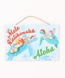 Kahiko（カヒコ）の「【Kahiko】アロハクリスマスサインボード（インテリア雑貨）」