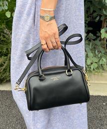 Rouge vif | 【CHRISTIAN VILLA/クリスチャンヴィラ】ショルダーボストンバッグ(トートバッグ)