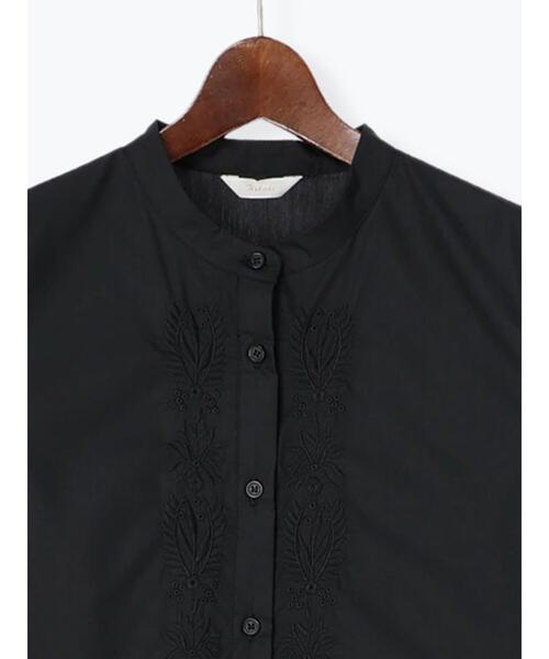 Te chichi（テチチ）の「シルキーブロードエンブロイダリーブラウス（シャツ/ブラウス・レディース・ブラック/オリーブ/オフホワイト・F）」の20枚目の写真