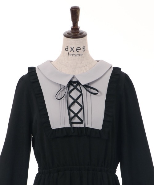 未使用級✨フォクシー '19年 ドレスアンマー フレアヘムワンピース 38 黒 Rental Little Black Dress ten. / FOXEY ストレッチ フレアー