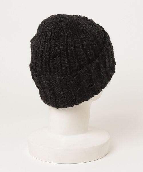 Nine Tailor（ナインテイラー）の「Nine Tailor Kauri Hand Knit Watc (N-1102)（ニットキャップ/ビーニー・メンズ・ブラック/ブルー・FREE）」の3枚目の写真