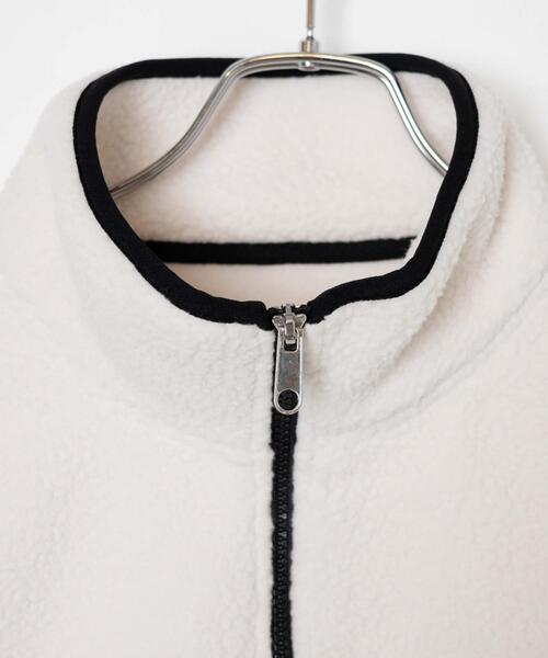 WEGO（ウィゴー）の「WEGO/フリースハーフZIPプルオーバー（スウェット・メンズ・ダークグリーン/ブラック/ベージュ/オフホワイト・LARGE/MEDIUM）」の16枚目の写真