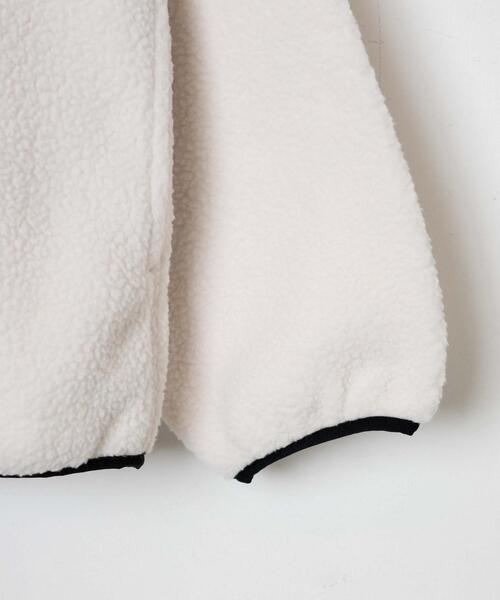 WEGO（ウィゴー）の「WEGO/フリースハーフZIPプルオーバー（スウェット・メンズ・ダークグリーン/ブラック/ベージュ/オフホワイト・LARGE/MEDIUM）」の18枚目の写真