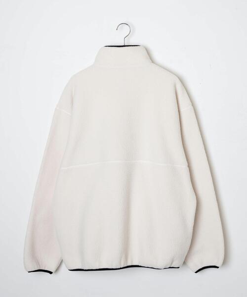 WEGO（ウィゴー）の「WEGO/フリースハーフZIPプルオーバー（スウェット・メンズ・ダークグリーン/ブラック/ベージュ/オフホワイト・LARGE/MEDIUM）」の19枚目の写真