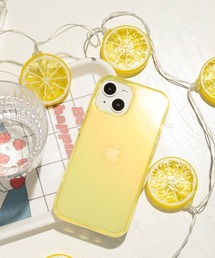 Hamee | iPhone 15/14/13 兼用 HIGHER ハイブリッド 耐衝撃・抗菌 スマホケース 透明 クリアケース(スマホケース/カバー)