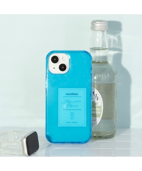 Hamee（ハミィ）の「iPhone 15/14/13 兼用 HIGHER ハイブリッド 耐衝撃・抗菌 スマホケース 透明 クリアケース（スマホケース/カバー・レディース・イエロー/ピンク系その他/ブルー系その他・iPhone 13/14/15）」の4枚目の写真