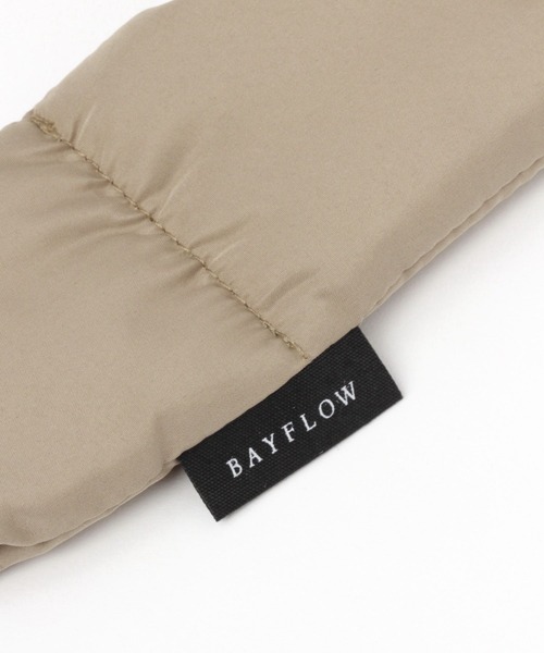 BAYFLOW（ベイフロー）の「BFキルトショルダーストラップ（スマホグッズ・レディース・ブラック/ベージュ・0）」の10枚目の写真