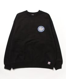BEN DAVIS/ベンデイビス マルチワッペン裏起毛クルーネックスウェット