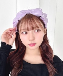 Loueme（ルエム）の「【7色展開】ボリュームリボンカチューシャ（カチューシャ）」