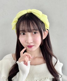 カチューシャ（イエロー/黄色系）ファッション通販 - ZOZOTOWN