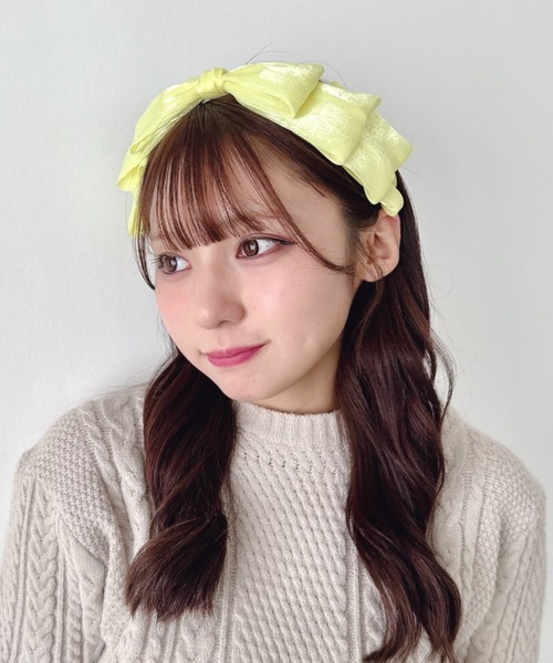 未使用品　Diorリボンカチューシャ BIGリボン】DIOR Sweet シュシュ (Dior/ヘアアクセサリー