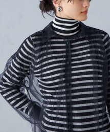 SHIPS | 〈手洗い可能〉チュール ビッグ シャツ ◇(シャツ/ブラウス)