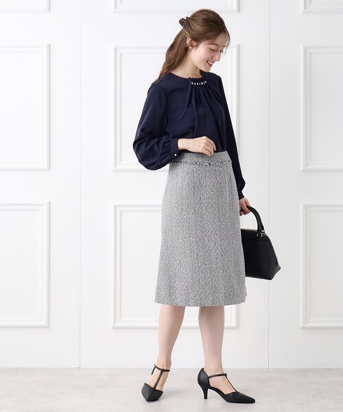 index（インデックス）の「◆【6cmヒール】Tストラップパンプス/通勤・セレモニー対応（パンプス・レディース・ホワイト系3/ブラック/ベージュ系・03/02）」の12枚目の写真