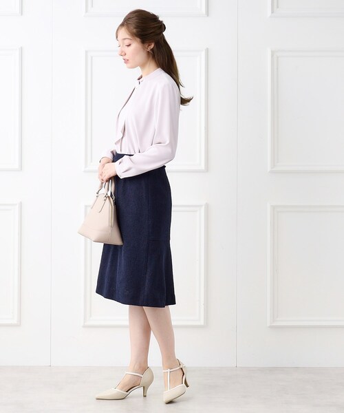 index（インデックス）の「◆【6cmヒール】Tストラップパンプス/通勤・セレモニー対応（パンプス・レディース・ホワイト系3/ブラック/ベージュ系・03/02）」の14枚目の写真