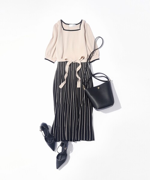 index（インデックス）の「◆【6cmヒール】Tストラップパンプス/通勤・セレモニー対応（パンプス・レディース・ホワイト系3/ブラック/ベージュ系・03/02）」の17枚目の写真