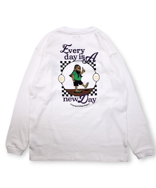 RIVER SIDE CULTURE（リバーサイドカルチャー）の「RIVER SIDE CULTURE/RSC バイカー風LT (M4)（Tシャツ/カットソー・メンズ・ホワイト/ブラック・MEDIUM/X-LARGE/LARGE）」の11枚目の写真