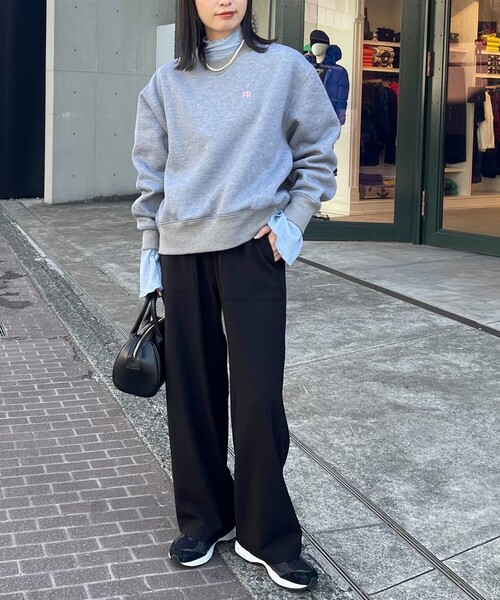 fredy emue(フレディエミュ)の「袖フレアレースプルオーバーカットソー(Tシャツ/カットソー・レディース・オフホワイト/ブルー/ブラック・38)」の10枚目の写真