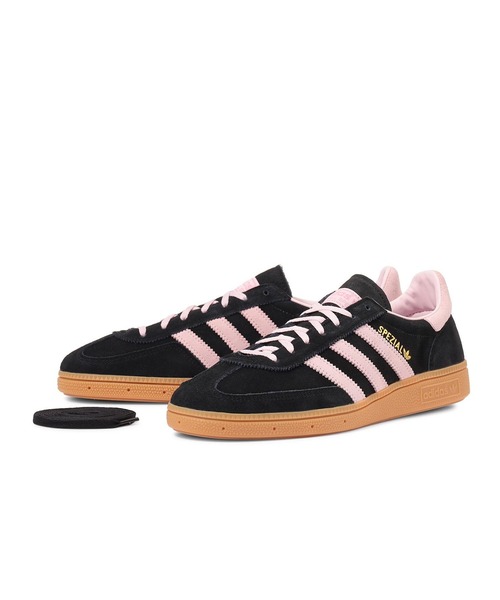 adidas（アディダス）の「HANDBALL SPEZIAL W　IE5897（スニーカー・レディース・ブラック・28.0cm/24.5cm/26.0cm/27.0cm/24.0cm/25.0cm/23.5cm/26.5cm/22.5cm/22.0cm/29.0cm/23.0cm/27.5cm/25.5cm/28.5cm）」の3枚目の写真