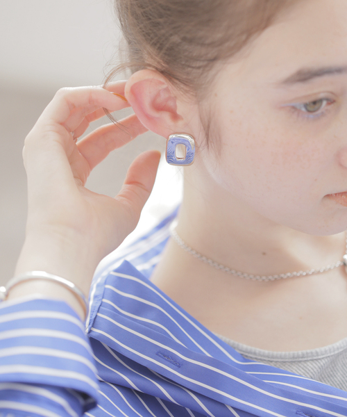 JOURNAL STANDARD(ジャーナルスタンダード)の「【PHILIPPE AUDIBERT】 EARRINGS NICOL:ピアス(ピアス(両耳用)・レディース・シルバー・FREE)」の4枚目の写真
