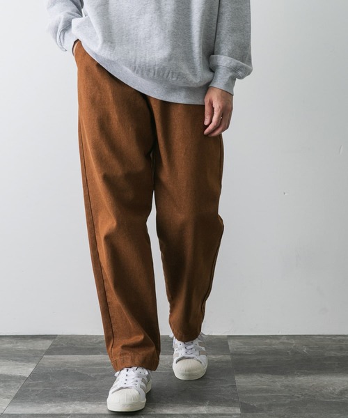 URBAN RESEARCH DOORS（アーバンリサーチドアーズ）の「ワンタックデニムトラウザー（デニムパンツ・メンズ・ブラック/インディゴブルー/ブラウン・MEDIUM/LARGE）」の6枚目の写真