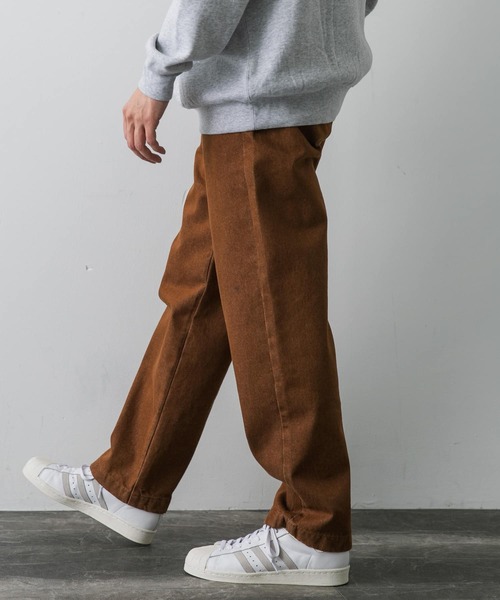 URBAN RESEARCH DOORS（アーバンリサーチドアーズ）の「ワンタックデニムトラウザー（デニムパンツ・メンズ・ブラック/インディゴブルー/ブラウン・MEDIUM/LARGE）」の8枚目の写真