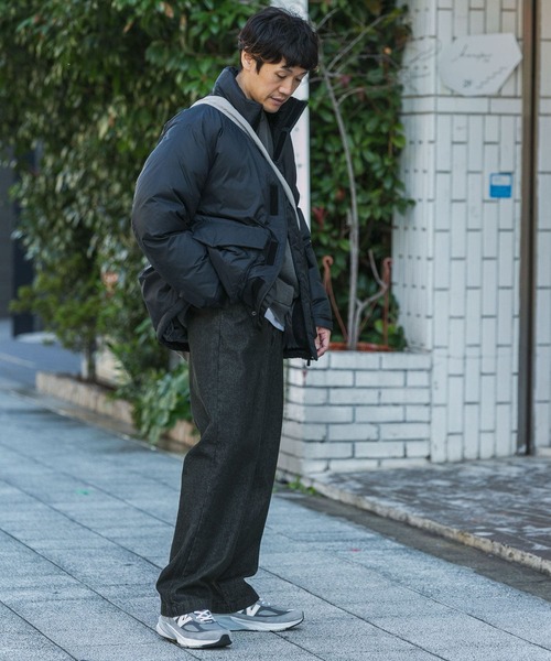 URBAN RESEARCH DOORS（アーバンリサーチドアーズ）の「ワンタックデニムトラウザー（デニムパンツ・メンズ・ブラック/インディゴブルー/ブラウン・MEDIUM/LARGE）」の18枚目の写真